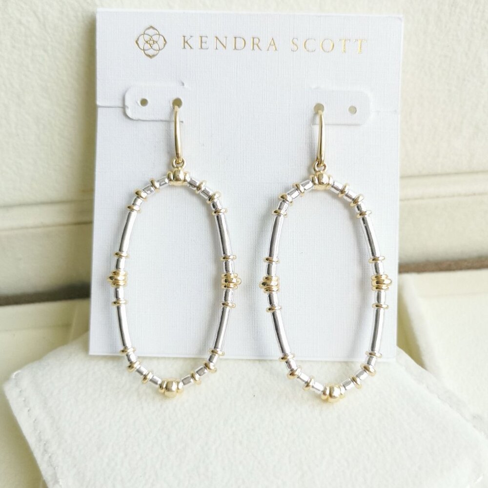 Kendra Scott Essie Open Frame Earrings - Mixed Metal